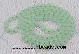 GMN14 Hand-knotted 8mm candy jade 108 beads mala necklaces