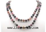 GMN8022 18 - 36 inches 8mm, 10mm tourmaline 54, 108 beads mala necklaces