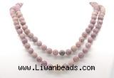 GMN8030 18 - 36 inches 8mm, 10mm lepidolite 54, 108 beads mala necklaces