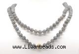 GMN8043 18 - 36 inches 8mm, 10mm grade A labradorite 54, 108 beads mala necklaces