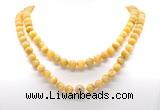 GMN8049 18 - 36 inches 8mm, 10mm grade AA golden tiger eye 54, 108 beads mala necklaces