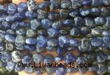 HGBS12 15 inches 12mm heart sodalite gemstone beads wholesale