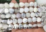 HGBS74 15 inches 10mm heart tree opal gemstone beads wholesale