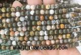 HJBS01 15 inches 6mm round bumblebee jasper beads wholesale