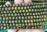 HJBS06 15 inches 6mm round bumblebee jasper beads wholesale