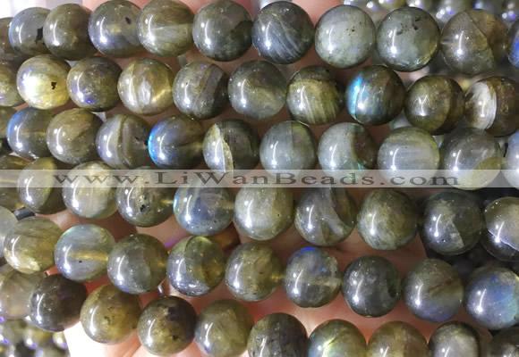 LBBS03 15 inches 10mm round natural labradorite beads wholesale