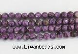 LPBS08 15 inches 10mm round purple Lepidolite beads wholesale