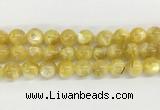 LPBS15 15 inches 12mm round yellow Lepidolite beads wholesale