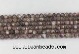 LPBS17 15 inches 6mm round natural purple Lepidolite beads wholesale