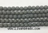 LVBS11 6mm, 8mm, 10mm, 12mm, 14mm, 16mm, 18mm & 20mm round gray lava beads