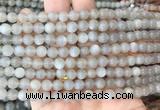 MSBS01 15 inches 6mm round moonstone gemstone beads wholesale