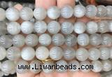 MSBS08 15 inches 10mm round moonstone gemstone beads wholesale