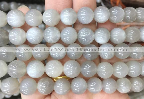 MSBS08 15 inches 10mm round moonstone gemstone beads wholesale