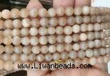 MSBS16 15 inches 6mm round moonstone gemstone beads wholesale