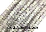 NABS01 15 inches 4*6mm faceted rondelle lavender amethyst beads