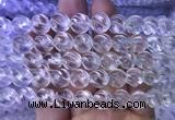 NCBS11 15 inches 10mm carved S shape white crystal beads wholesale