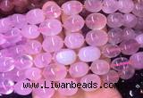 NGBS01 15 inches 8*12 - 10*14mm nuggets rose quartz gemstone beads