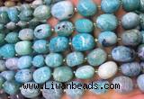 NGBS10 15 inches 8*12 - 10*14mm nuggets amazonite gemstone beads