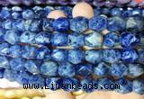 NGBS151 15 inches 9*11mm faceted nuggets sodalite gemstone beads