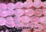 NGBS26 15 inches 12*16 - 13*18mm faceted nuggets rose quartz beads