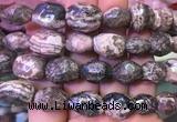 NGBS43 15 inches 12*16 - 13*18mm faceted nuggets rhodochrosite beads