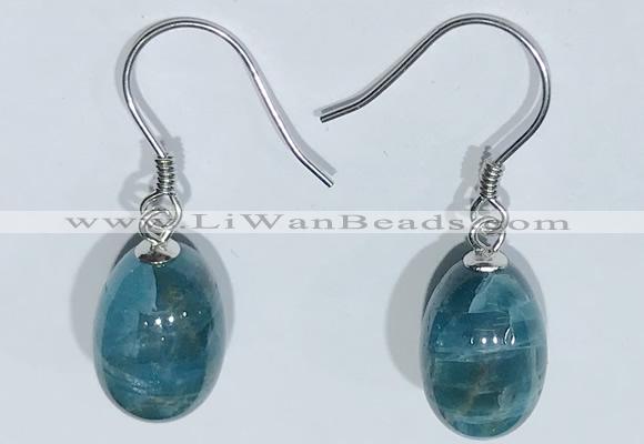 NGE415 10*14mm teardrop apatite earrings wholesale