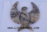 NGP11 Picasso jasper gemstone pendants set jewelry wholesale