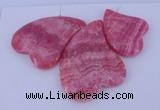 NGP110 Dyed rhodochrosite gemstone pendants set jewelry wholesale