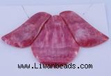 NGP112 Dyed rhodochrosite gemstone pendants set jewelry wholesale