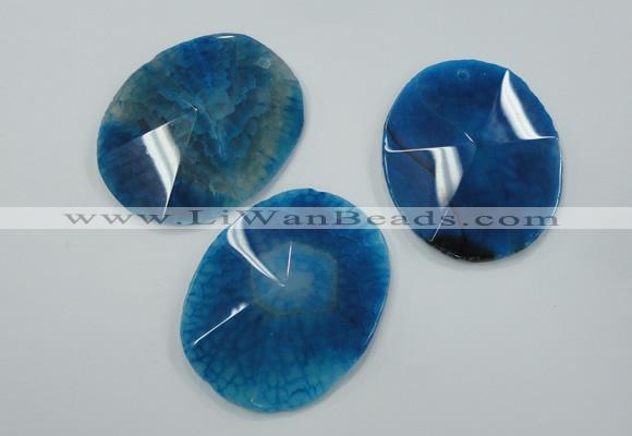 NGP1248 40*50mm - 45*55mm freeform agate gemstone pendants wholesale