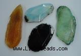 NGP1264 35*45mm - 45*65mm freeform agate gemstone pendants wholesale