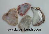 NGP1270 40*50mm - 60*80mm freeform agate gemstone pendants wholesale