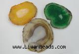 NGP1272 60*70mm - 80*90mm freeform agate gemstone pendants wholesale