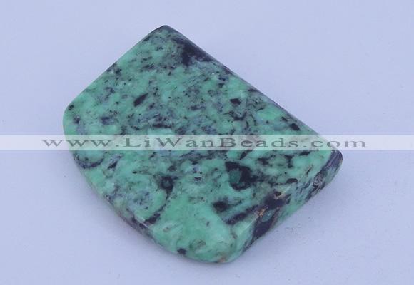 NGP197 10*32*42mm african turquoise pendant jewelry wholesale