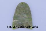 NGP202 30*42mm fashion peridot gemstone pendant jewelry wholesale