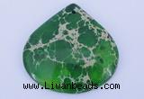 NGP234 30*30mm fashion dyed imperial jasper gemstone pendants