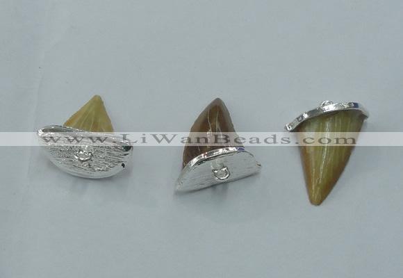 NGP2497 18*20mm - 22*25mm shark teeth pendants wholesale