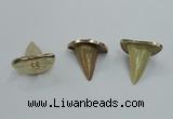 NGP2499 18*20mm - 22*25mm shark teeth pendants wholesale