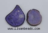 NGP2712 45*50mm - 55*75mm freeform druzy agate pendants