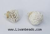 NGP2912 15*20mm - 25*30mm freeform desert rose pendants wholesale