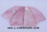 NGP33 Fashion pink opal gemstone pendants set jewelry wholesale