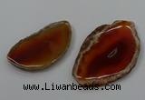 NGP4258 35*50mm - 45*80mm freefrom agate pendants wholesale