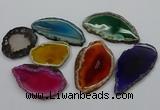 NGP4264 35*50mm - 45*80mm freefrom agate pendants wholesale