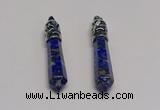 NGP5409 10*65mm sticks lapis lazuli gemstone pendants wholesale