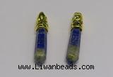 NGP5442 10*65mm sticks lapis lazuli gemstone pendants wholesale