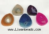 NGP5725 35*45mm - 42*55mm freeform agate pendants wholesale