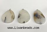 NGP5736 25*38mm - 32*45mm freeform agate pendants wholesale