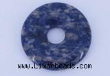 NGP611 5pcs 7*40mm new sodalite gemstone donut pendants wholesale