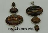 NGP8036 50*82mm - 52*86mm Africa stone pendant set jewelry