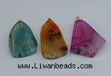 NGP8722 28*38mm - 40*45mm freeform agate pendants wholesale